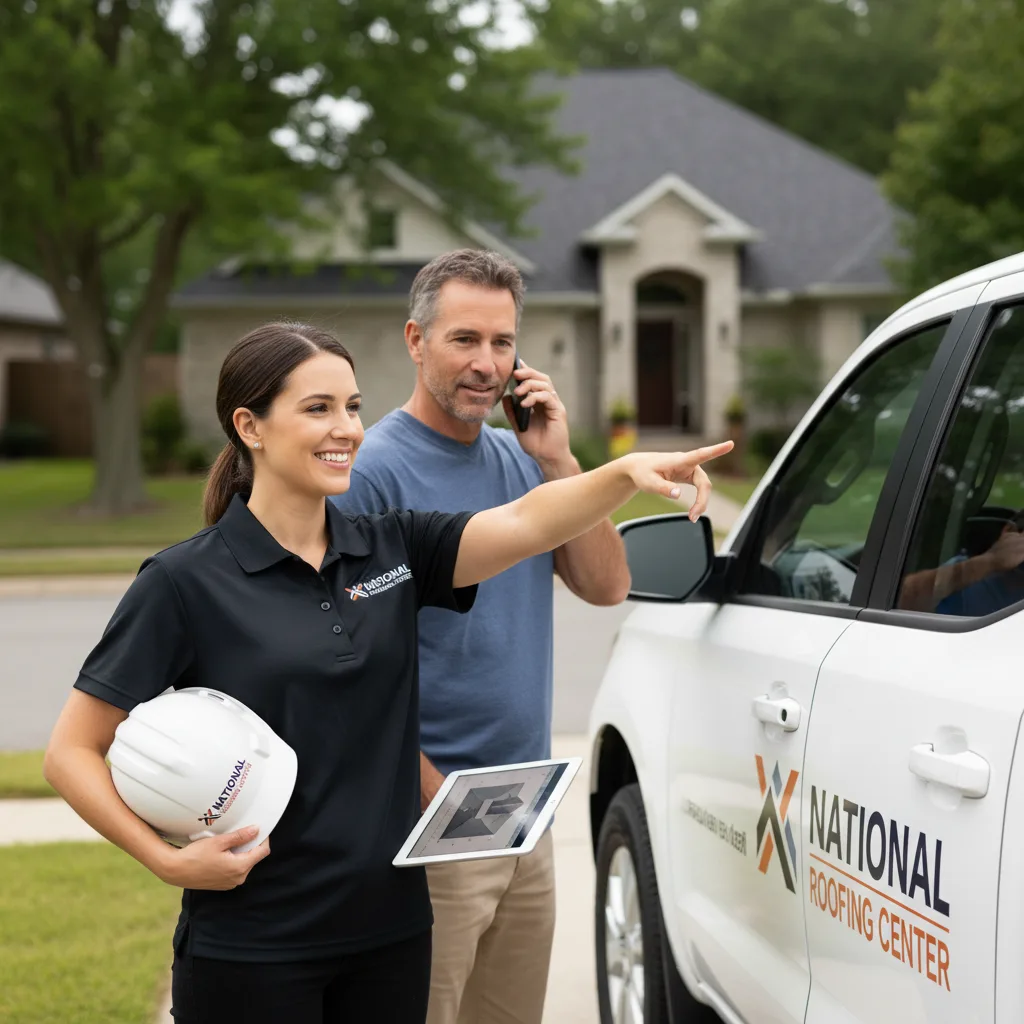 National Roofing Center customer support in Chaska